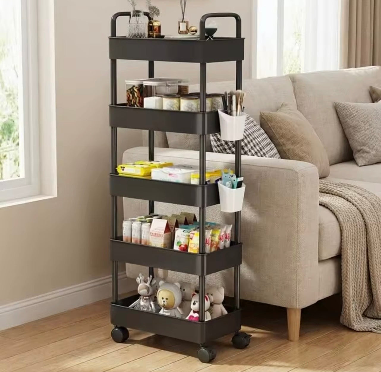 Mobile Kitchen Storage Rack