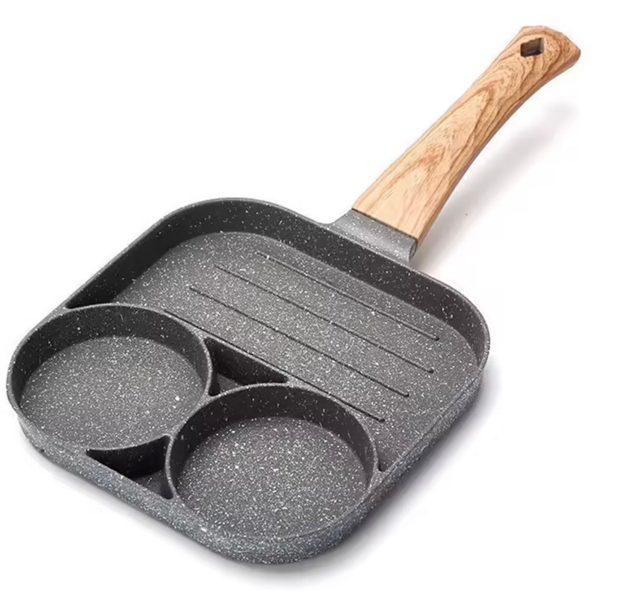 4-Cup Nonstick Egg Frying Pan