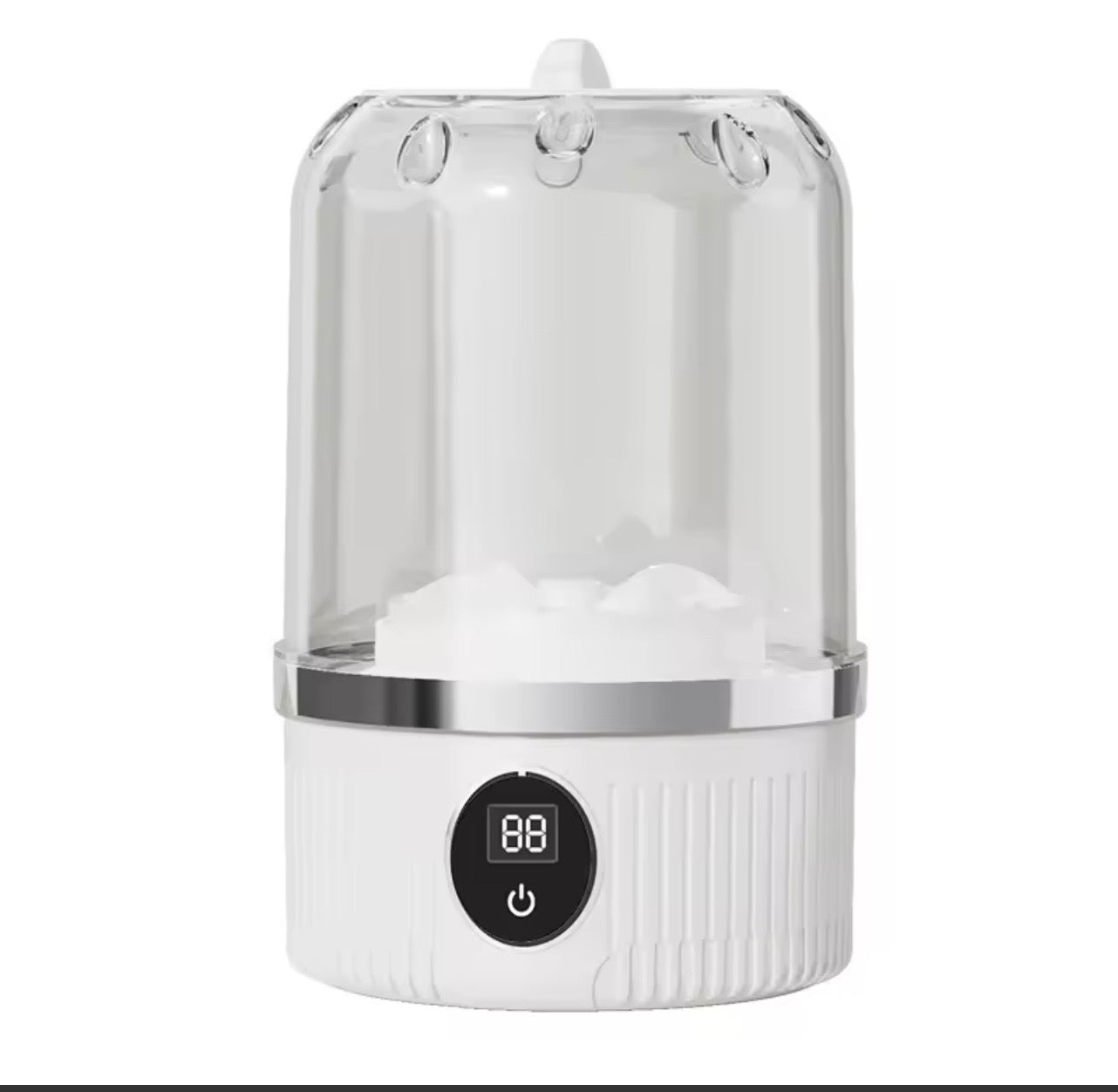 Portable Mini Washing Machine for Underwear & Delicates – USB Rechargeable Travel Laundry Washer