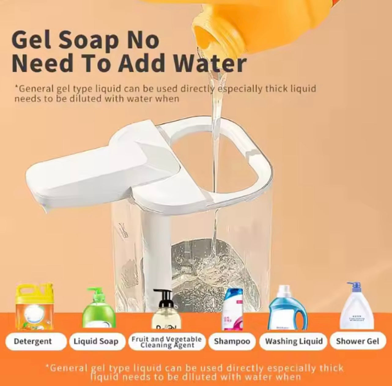 Automatic Touchless Soap Dispenser USB Rechargeable