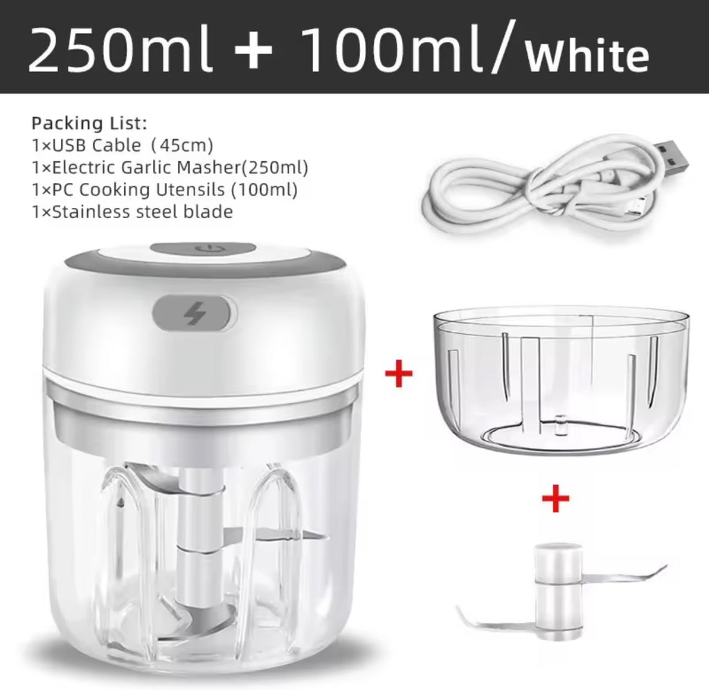 USB Wireless Electric Food Chopper | 100ml–250ml