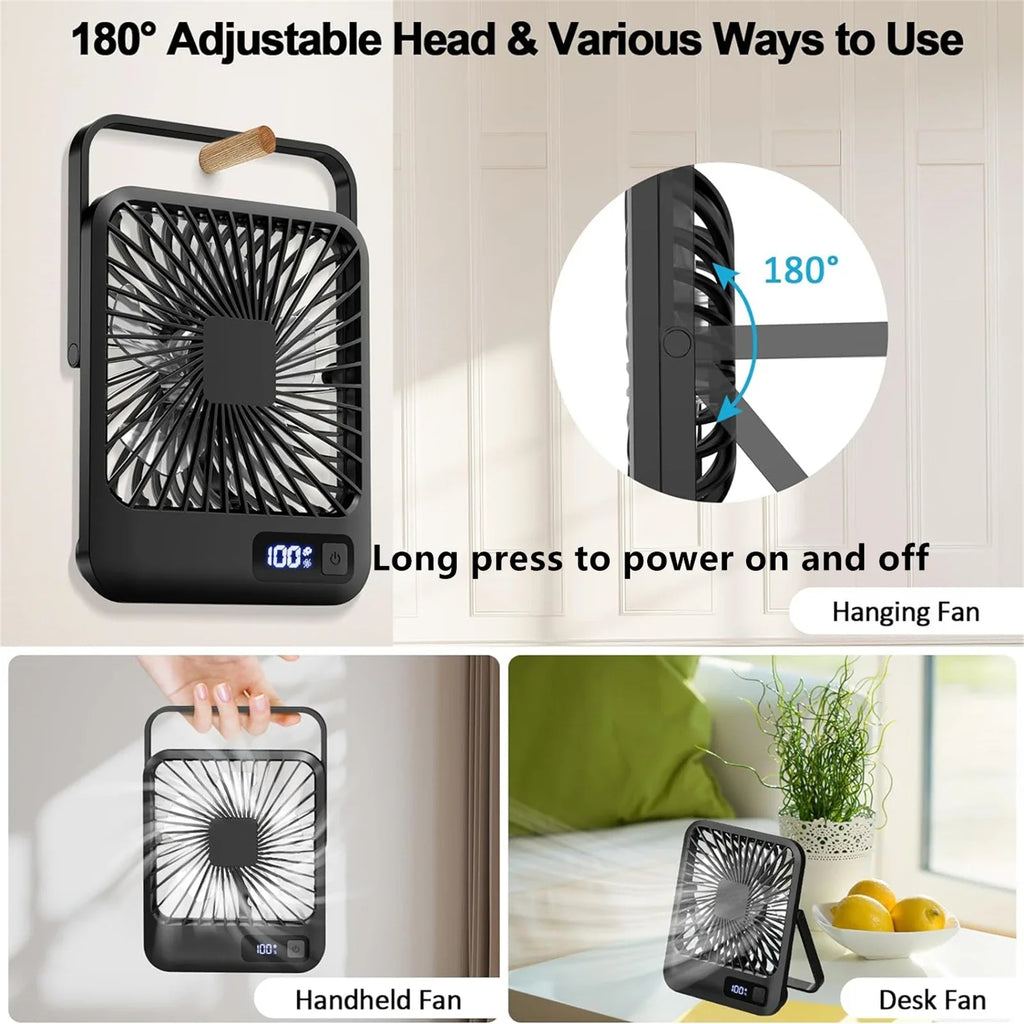 Silent Foldable USB Portable Fan